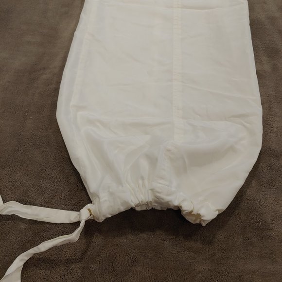 Hilfiger H Label Vintage White Silk Blend Harlem Pants Size 10 - Picture 2 of 16